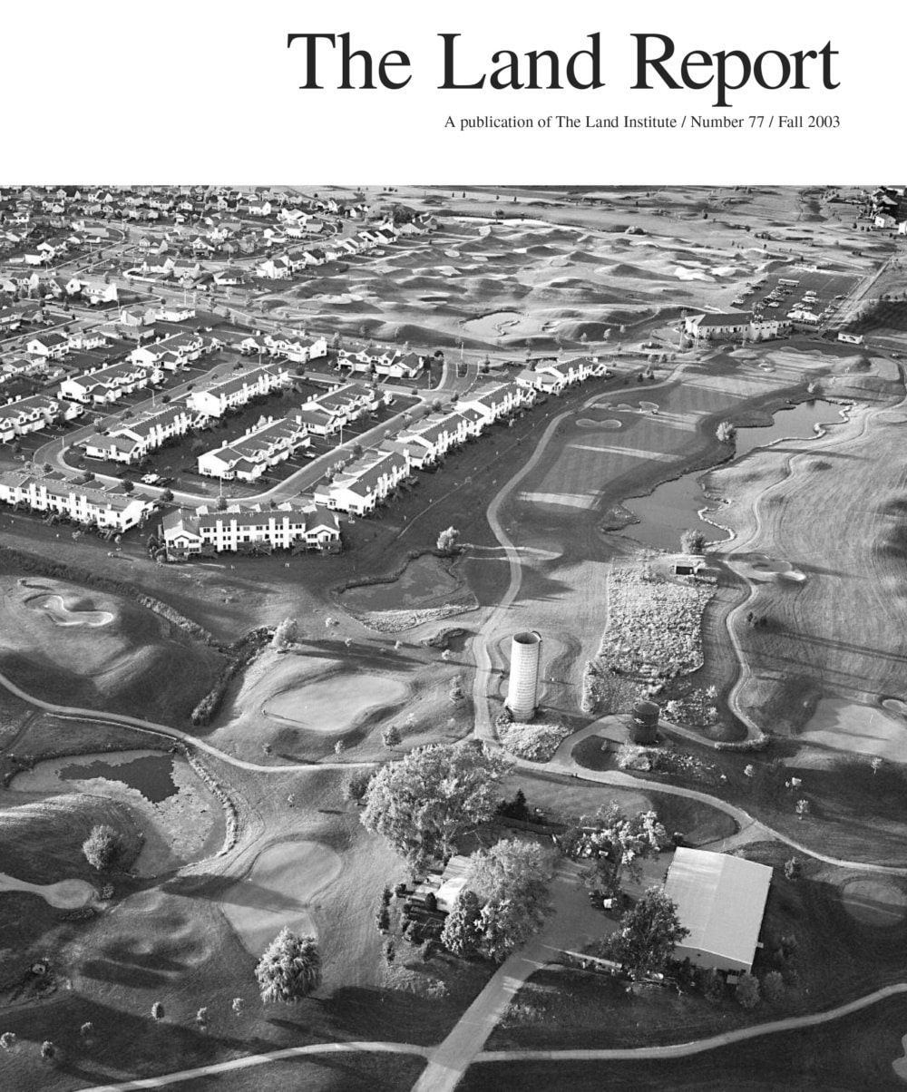Land Report Fall 2003