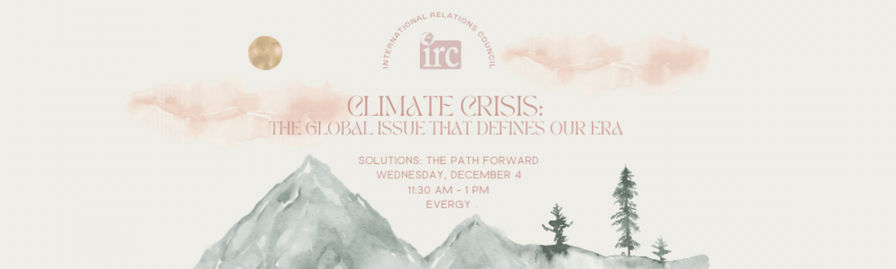 Climate Crisis Series: Solutions & The Path Forward