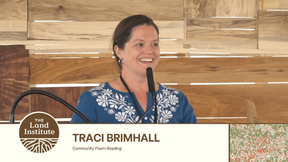 Prairie Festival 2026 – Community poetry reading with Traci Brimhall, 2023-2026 Poet Laureate of Kansas