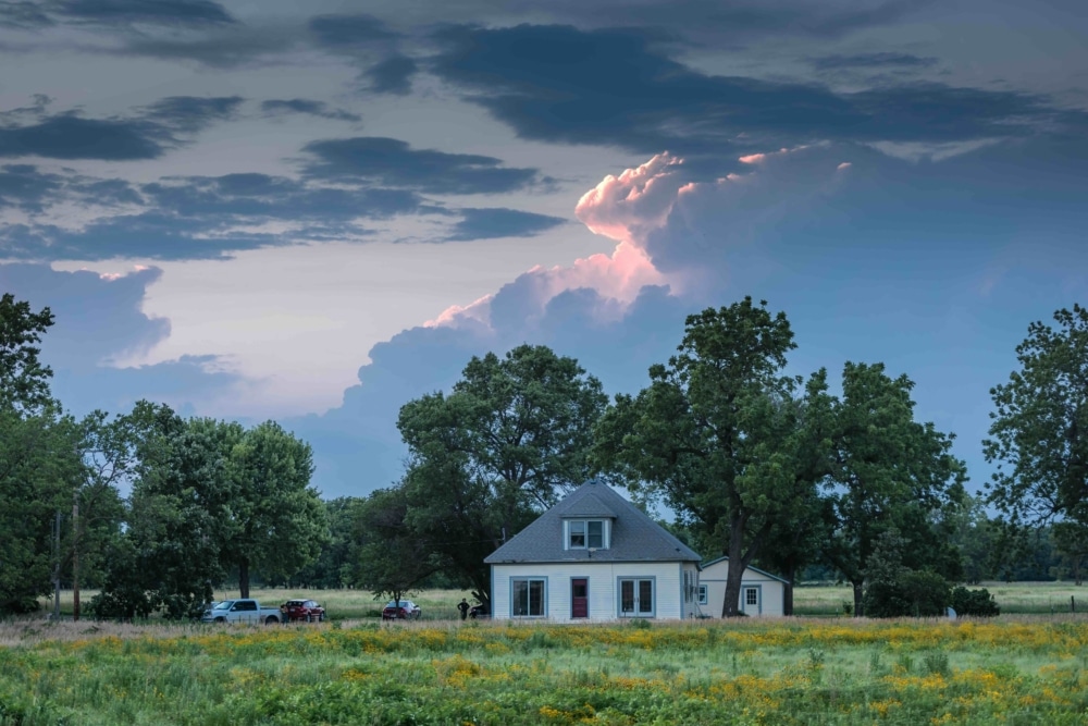The Wauhob House is the temporary home for some Land Institute interns