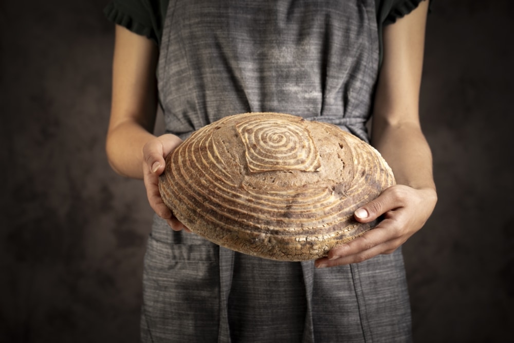 Bread made from Kernza