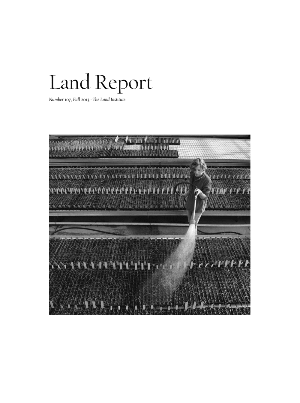 Land Report Fall 2013
