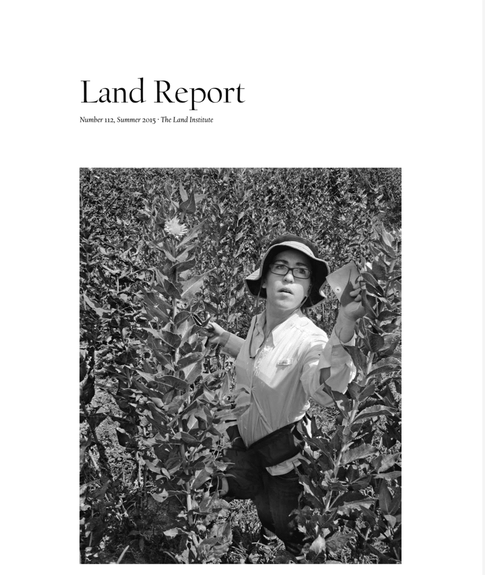 Land Report Summer 2015