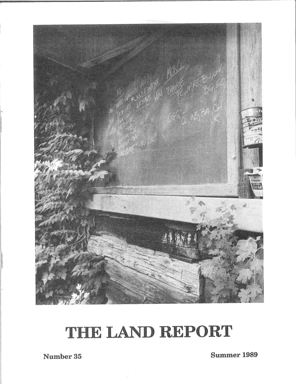 Land Report Summer 1989
