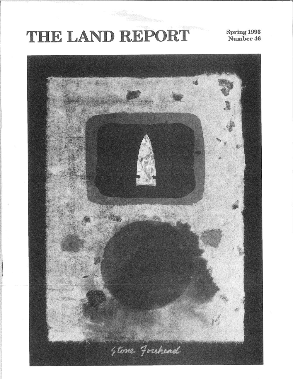 Land Report Spring 1993