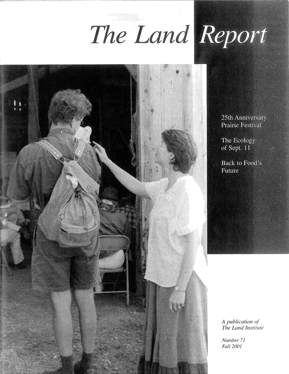 Land Report Fall 2001