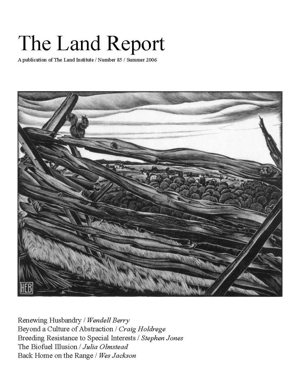Land Report Summer 2006