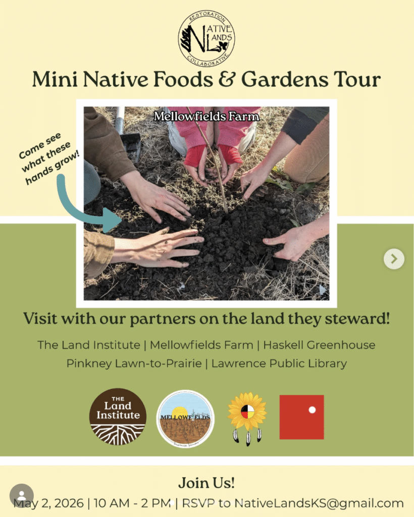 Native Lands KS event May 2026