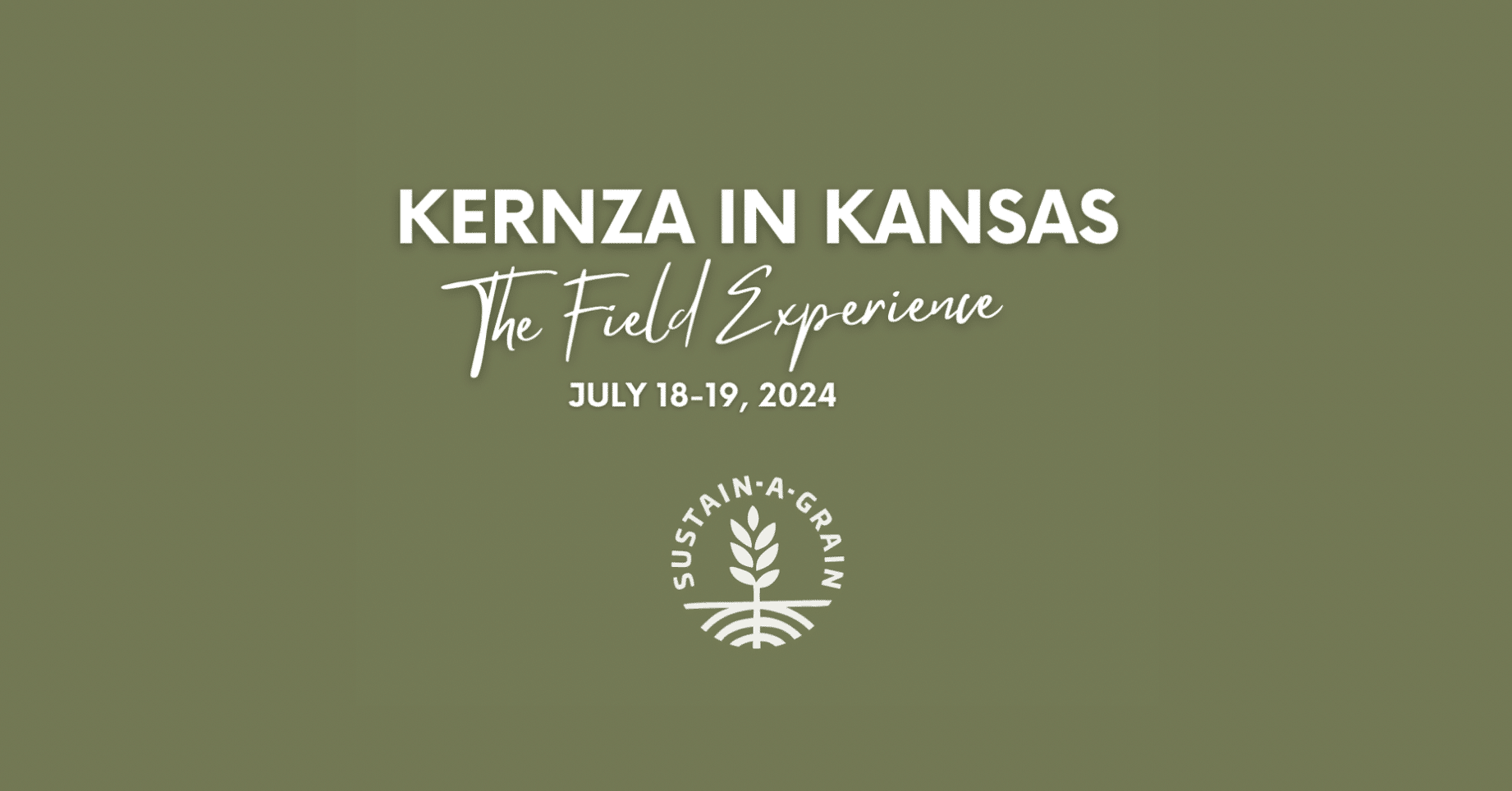 Kernza in Kansas Field Experience: Sustain-A-Grain