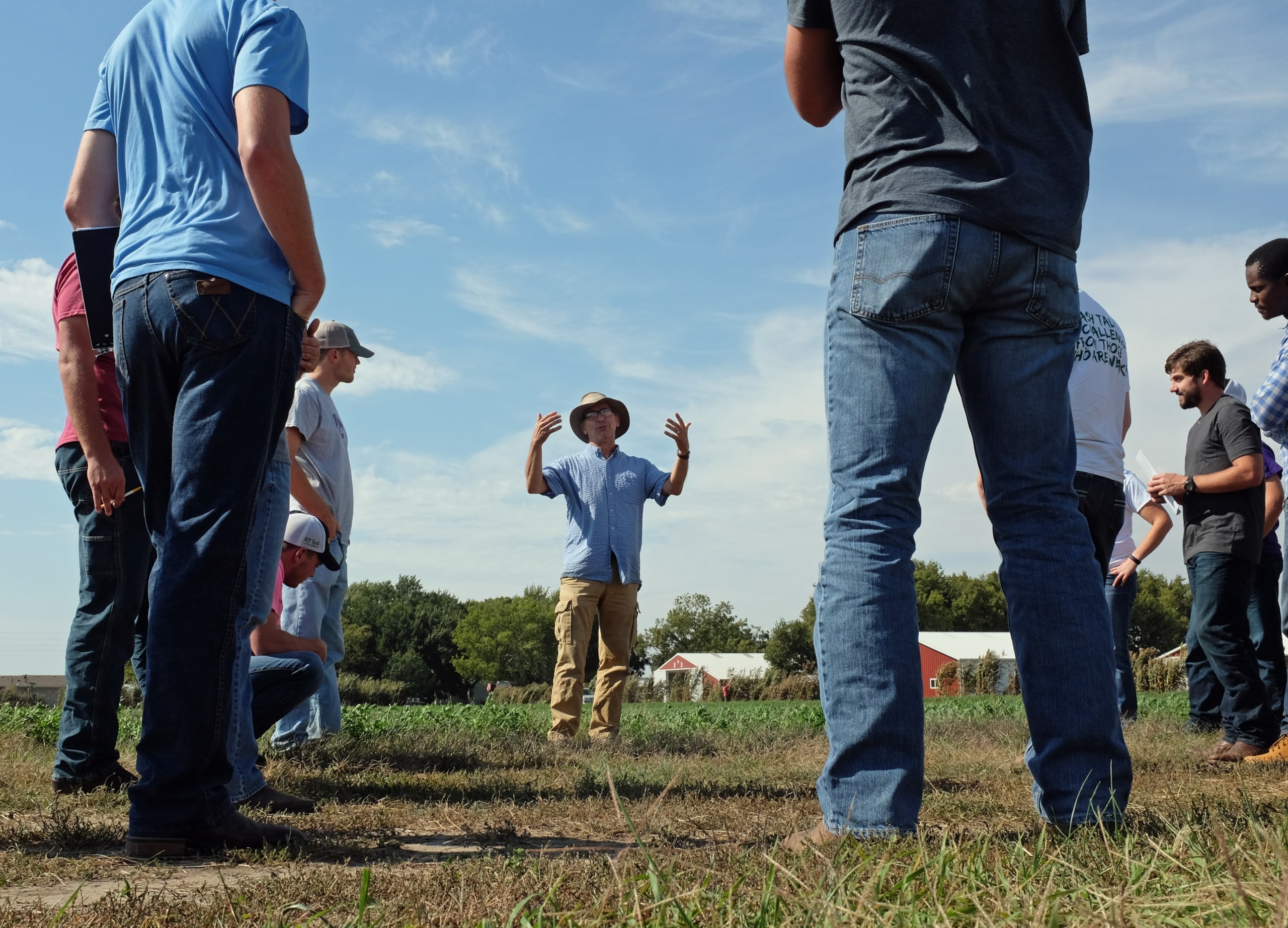 Tim Crews, The Land Institute’s research director and lead ecologist