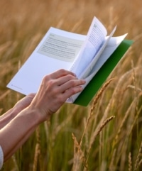 The Land Institute publishes "field guides" to help citizen collaborators understand the institute's crop breeding work