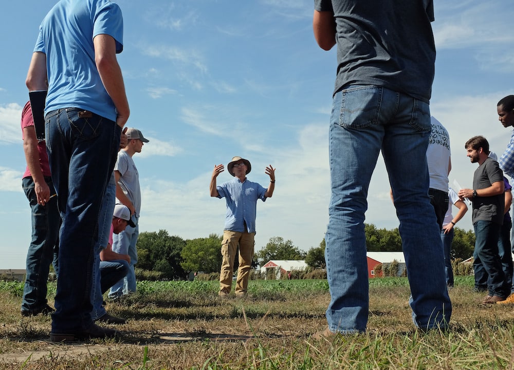 Tim Crews, The Land Institute’s research director and lead ecologist
